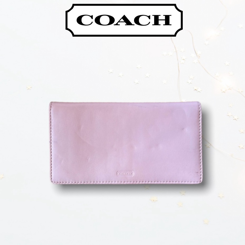Coach Lavender Checkbook